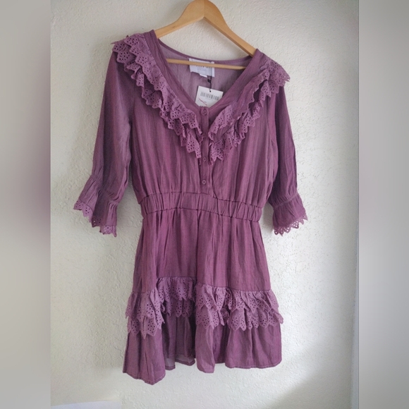 The Shirt Nicki Dress Im Dusty Pink - Picture 4 of 8